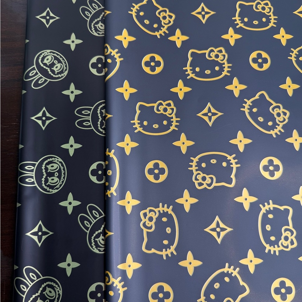 Korean Paper Floral Wrapping Paper 20 Sheets Bouquet Packaging